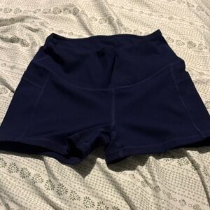 Navy Women's Bike Shorts